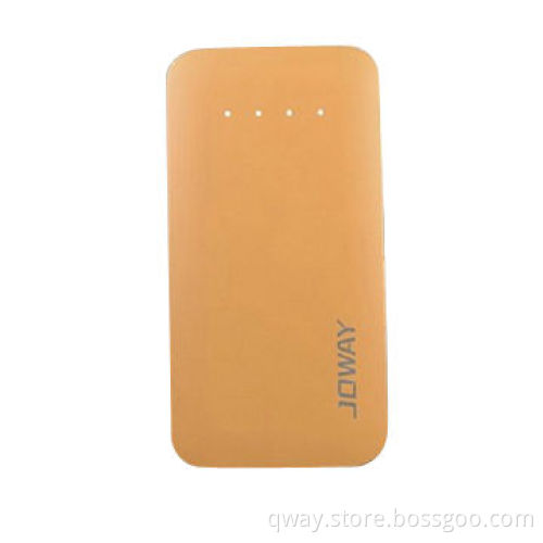 Extra thin portable mobile phone chargers, 5000mAh capacity, Li-polymer battery